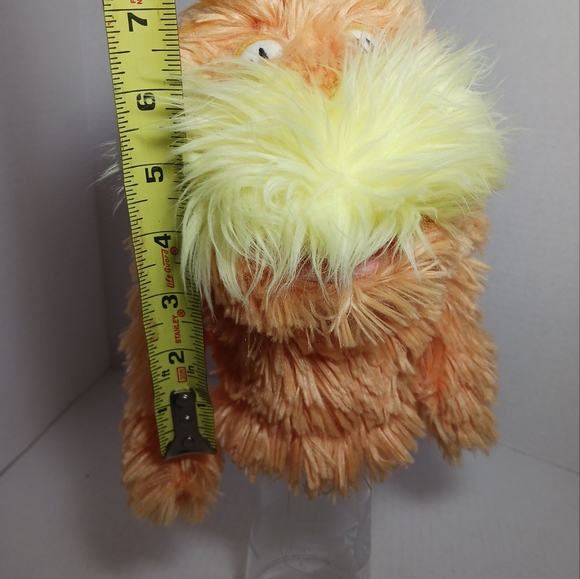 Dr. Seuss Manhattan Toy Hand Puppet Lorax 2002  Plush Stuffed Animal - Picture 12 of 12